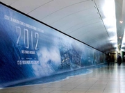 Постер с анонсом фильма-катастрофы "2012"