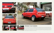 Рекламное агентство NEOGAMA/BBH для запуска линейки Clio от компании  Renault 2011 модельного года в Бразилии запустило  рекламную кампанию «COVER» (дословно «покрытие, чехол»)  с девизом: «Такая популярная, что все популярные хотели бы ей быть»