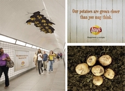 Чипсы LAY'S. Наш картофель ближе, чем Вы думаете. Национальная рекламная компания с поддержкой фермеров, производящих чистое и доступное сырье для их продукции